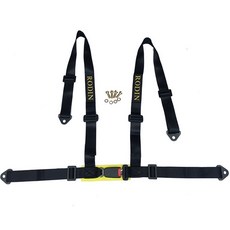 레이싱 벨트 범퍼카 2 인치 4 포인트 버클 자동차 자동 스포츠 안전 하네스 (k8 4002 액세서리, k8-4002 블랙