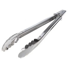 긴 주방 집게 높은 내열성 그릴 금속 음식 클립 바베큐 도구, 1. 17 21.6cm, 1개