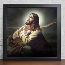 위드지저스 성화액자_겟세마네동산의주님의기도_인테리어액자_cu309 (택1) 십자가 디자인액자 1358K 기독교인테리어액자 말씀벽걸이액자 심방 새신자 액자
