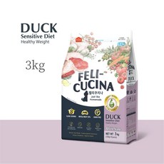 펠리쿠치나 반습식사료 오리 3kg (100g X 30pack), 100g, 1개 - 펠리쿠치나