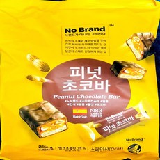 노브랜드 피넛 초코바 1개 252g