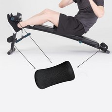 헬스기구전용 발목보호스펀지 교체용 고압축 발포스펀지 1pcs, 단품
