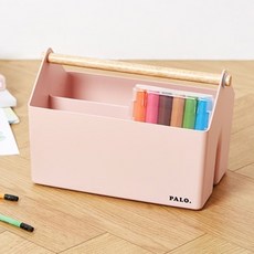 리빙 수납 정리 우드 바스켓 다용도 피크닉 상자 심플, 화이트