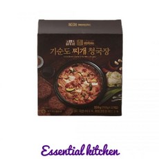 기순도 찌개청국장 110g x 3개입 1박스 매콤칼칼, [기순도] 찌개 청국장, 3개