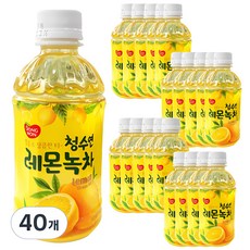 동원 청수연 레몬녹차, 340ml, 40개