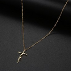 유색보석체인목걸이