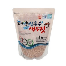 해양심층수미네랄새우젓 1kg [선별/HACCP/외국산], 1개