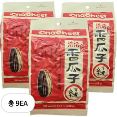 챠챠 해바라기씨 양념맛, 228g, 9개
