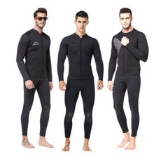 스바트 서핑수트 3MM 바다수영 프리다이빙 웻슈트 잠수복 3종, 상의 (1078) 2XL
