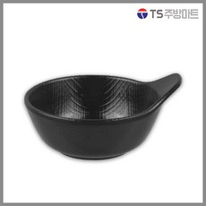 [돌산멜라민] 체크(흑) - 덴다시 (업소용그릇 멜라민그릇 예쁜그릇 식당접시 멜라민볼 멜라민찬기 검정색그릇), (DS-7791), 블랙