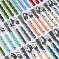사브르 프랑스 커트러리 비스트로 디저트세트 3P (13colors), 아이보리, 1개