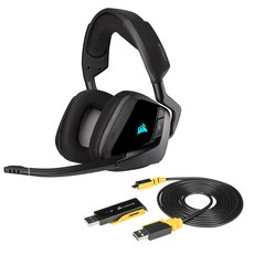 커세어 VOID RGB ELITE WIRELESS 무선 게이밍 컴퓨터 게이밍 헤드셋 정품벌크상품 국내 출 고 예 정