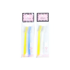 [쇼핑은 스마트팝]칠성 스타 일자형 눈썹칼 2P - 5EA 눈썹정리 눈썹칼>>ShoppingWell@smartpop!*!, 쇼핑은 스마트팝 1