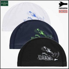 (백화점 상품) [레노마수영복]로켓 일러스트 아동 PU 수영모자(택1)-RC20011-KK NN WW 중 택1 774746