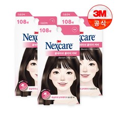 넥스케어 3M 블레미쉬 클리어 커버, 108개입, 3개