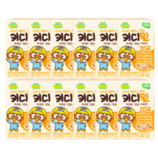 뽀로로 키디밀 성장 밸런스 음료 135ml, 96개, 두유