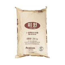 대상 미원 에스 (S) 25kg L-글루탐산나트륨 대용량식자재 업소용 미원