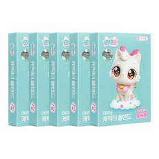 위시캣 아이냥 캐릭터 올밴드(표준형)/상처보호 키즈밴드, 5개, 16매입