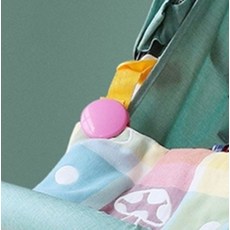 유모차 담요 고정 블랭킷 클립 이불 흘러내림 방지 집게, 블루, 1개
