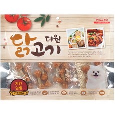 [뉴핫]더원/착한간식/개성만점/얌얌!이브로_한포두포 골라담기, 1개, 300g, 더원 치킨덤벨 - 유통기한임박간식