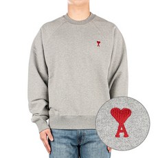 [아미] 23FW 남성 하트로고 맨투맨 (BFUSW005 747 055)