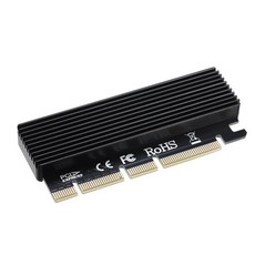Docooler PCIE의 NVMe M.2 M 키 타입 NGFF SSD 확장 카드 라이저 차례 PCIE 16 배속, 화려한
