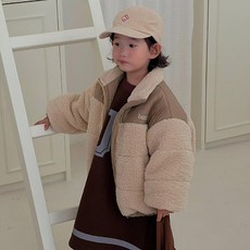 델로 뽀글이 패딩 점퍼 R10015