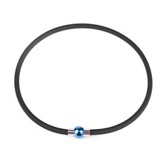 [FUANNA] (50cm + 목걸이 실리콘 게르마늄 자기 조인트 정전기 제거 목걸이, 1개