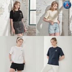 [PSG] 여성 베이직 반팔 티셔츠 4종세트