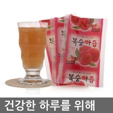 복숭아즙 100ml x 100포