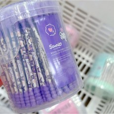 산리오 면봉 시나모롤 포차코 마이멜로디 쿠로미 헬로키티, 1개, 1개입