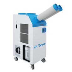 이파람 EPA-AIN6000D 이동식 업소용 코끼리 산업용에어컨, White + Blue