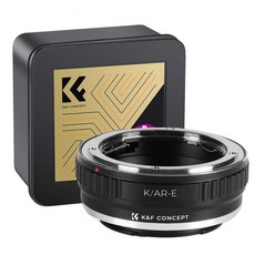 KnF AR-E 렌즈 어댑터 코니카 AR 렌즈 - 소니 E 바디 (뒤캡옵션) Konica AR Lens to Sony E adapter (E cap option), AR-NEX 어댑터, 1개