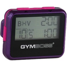 Gymboss Interval Timer and Stopwatch - Violet/Pink Metallic Gloss, 1, No option