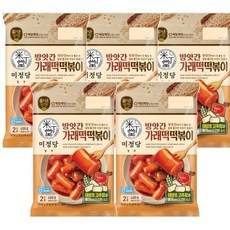 cj제일제당 미정당 방앗간 가래떡 떡볶이 간편한간식 400g, 5개