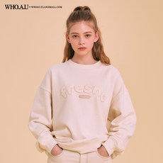 후아유 남여공용 부클부클 파스텔맨투맨 WHMWA4914U
