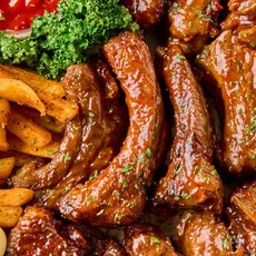 농가살리기 HACCP 인증 전통 바베큐 폭립 등갈비 슬라이스, 1박스, 3kg