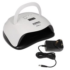 SUNNAIL 80W UV LED 네일 램프 전문 햇빛 네일 젤 건조기 기계 손톱 발톱 치료 장비 네일 아트 도구, 02 UK Plug_02 미국