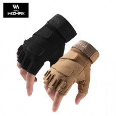 서바이벌 군용 택티컬 전술 반장갑 하드쉘 트레킹 산악용품 손보호 등산 T1, 베이지-M