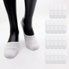 싹스윕 여성 구멍나지 않는 앞코이중 페이크삭스 양말 20켤레