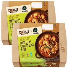 CJ 비비고 얼큰버섯만두전골850G x 2개, 단품, 850g