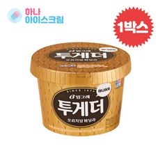 (하나유통)빙그레 투게더 미니어처 8개 한박스 아이스크림, 300ml