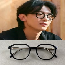 솔로지옥2 김진영 덱스 로꼬 안경, 1.안경테만구입, 블랙
