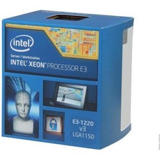 Intel Xeon E3-1220 v3 쿼드 코어 프로세서 3.1GHz 5.0GT-s 8MB LGA 1150 CPU OEM