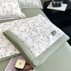 면 마 이중사 충전 콩 섬유 차렵 이불