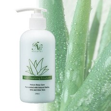 내츄럴코리아 알로에 클렌징 에멀젼 250ml 촉촉한 클렌징로션, 1개