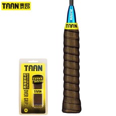 테니스그립 TAAN TW090땀흡수 두꺼운보호 낚시대 깃털/테니스채 .용골 핸드젤, T01-TW090블랙오렌지 1개