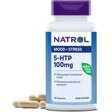 Natrol 5 하이드록시 트립토판 100mg, 1개, 30정