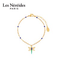 LESNEREIDES 40주년 기념 계열 작은 잠자리다 팔찌 핸드메이드 커플 트윈