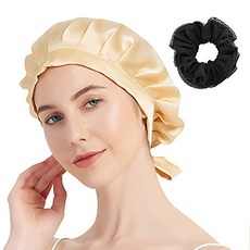 천연실크헤어캡